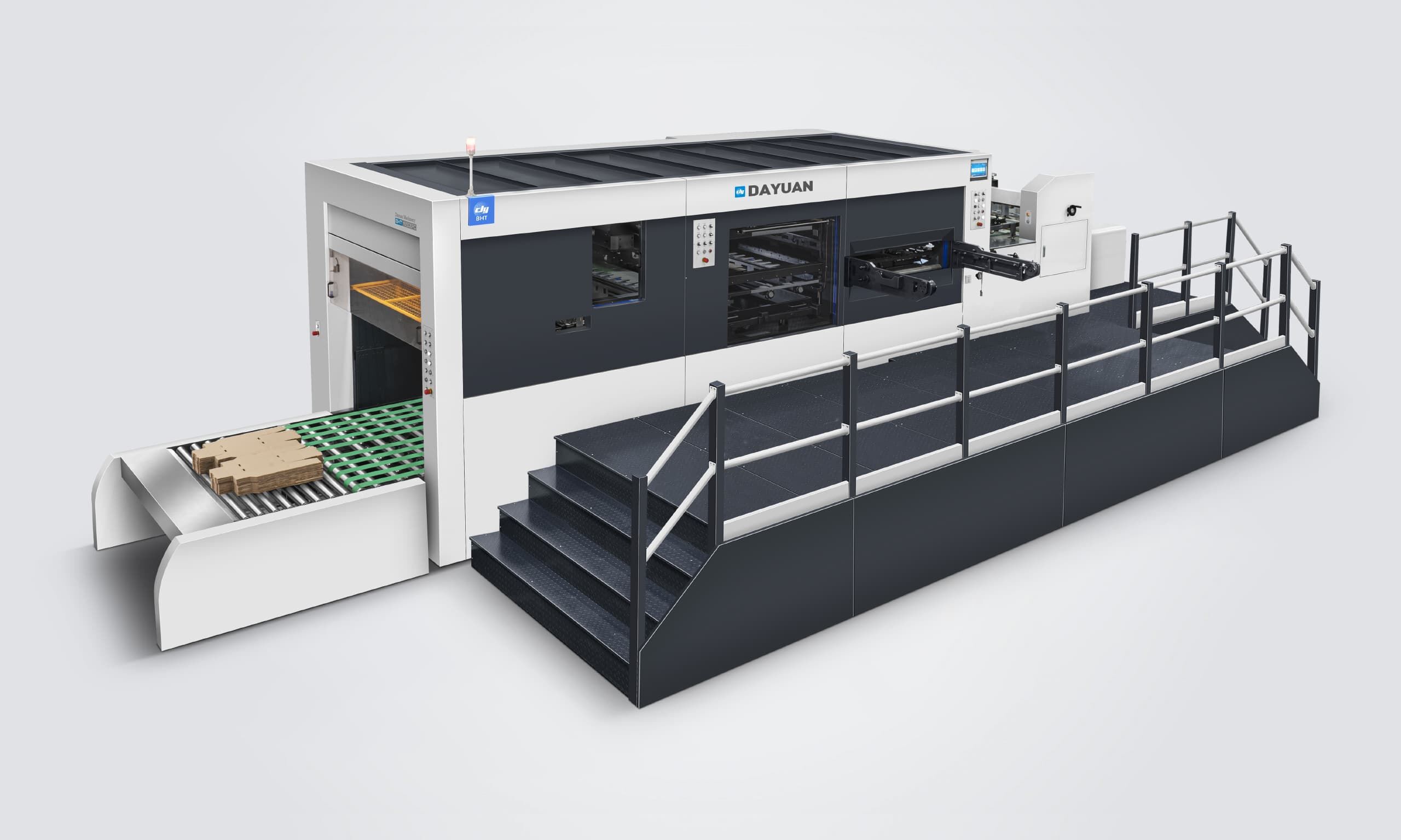 High-Speed Corrugated Board Die Cutting Machine