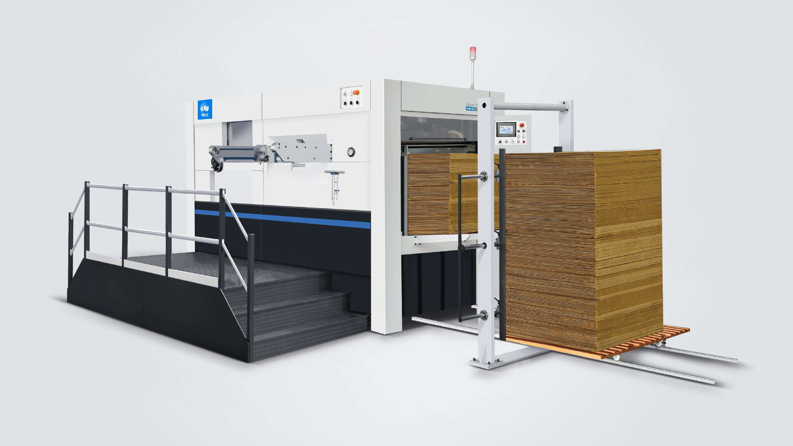 MHC-1100B/1300B/1350B/1500B/1650B/1900B（Semi-automatic Die Cutting & Creasing Machine）