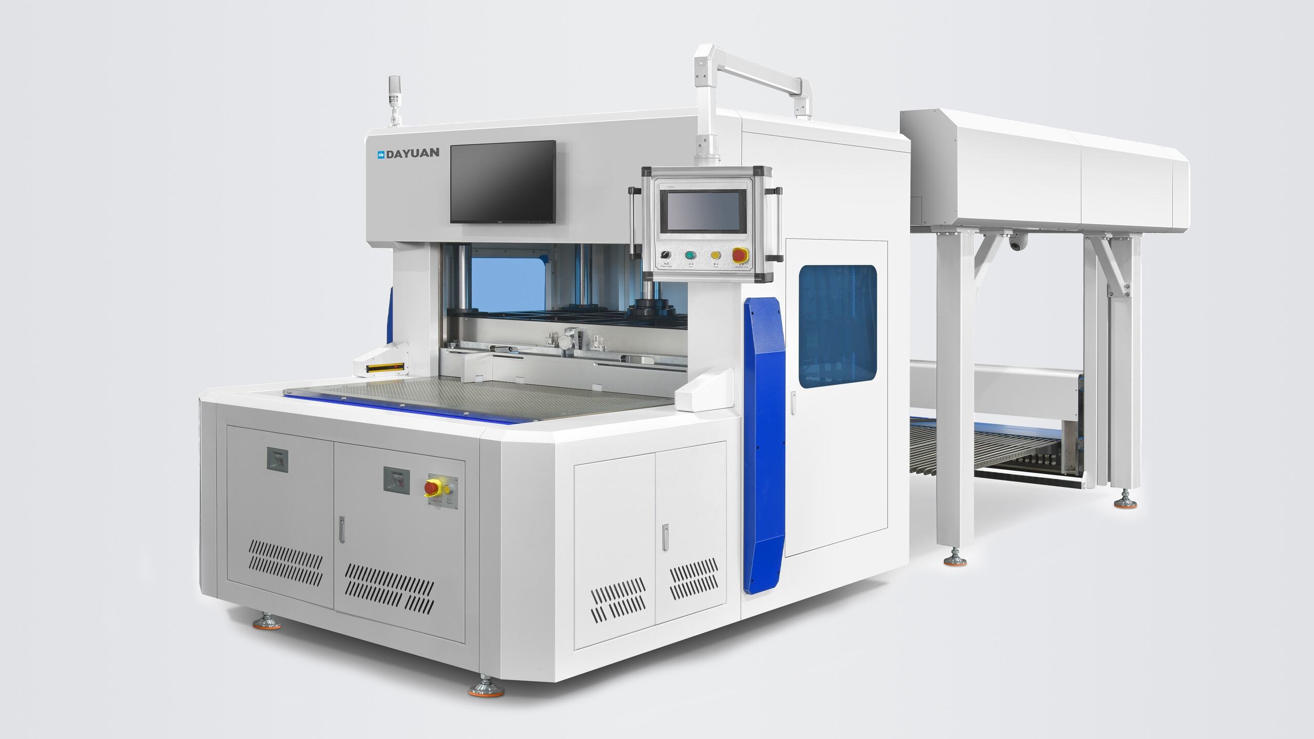 C-1080F (ორმაგი ფუნქციის ნაკლებად ავტომატიზებული ნახსენებისა და გამოკვეთის მანქანა)