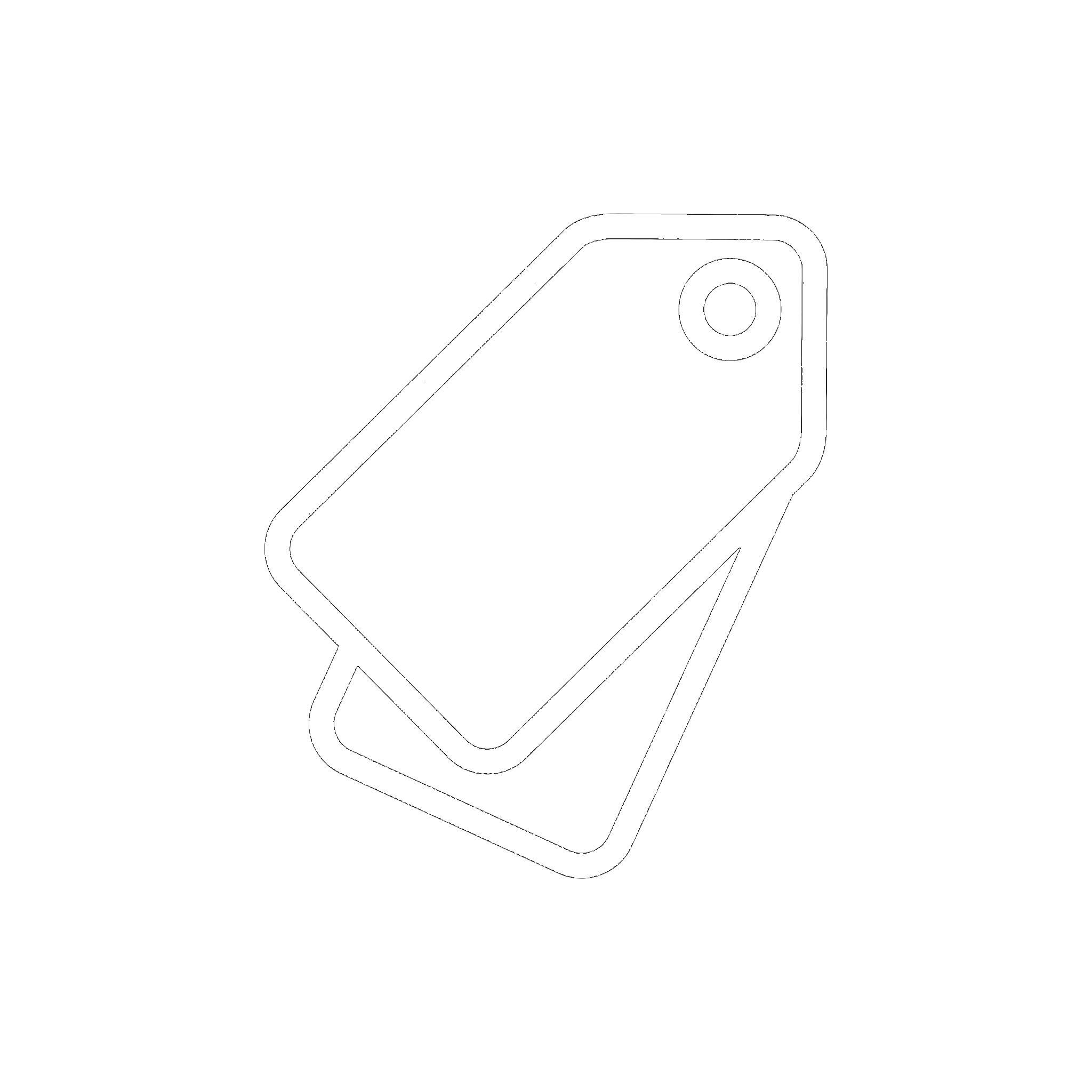 Etiqueta para prendas y etiqueta para productos