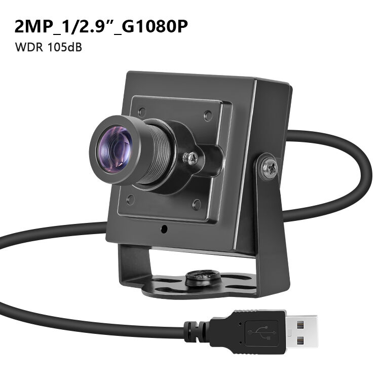GC2093 Câmera USB 2MP WDR 105dB HDR Sensor 1/2.9" UVC Plug and Play com Android, Linux, Raspberry Pi