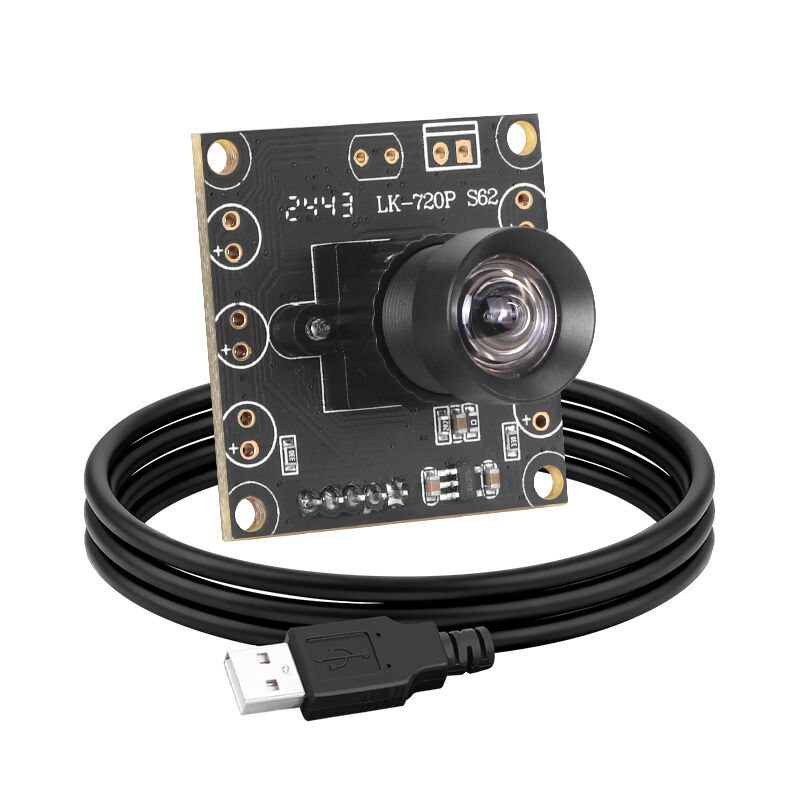 Módulo de Câmera USB H62 1MP com Lente de Foco Fixo, PCBA, Sensor de Imagem para Controle Industrial