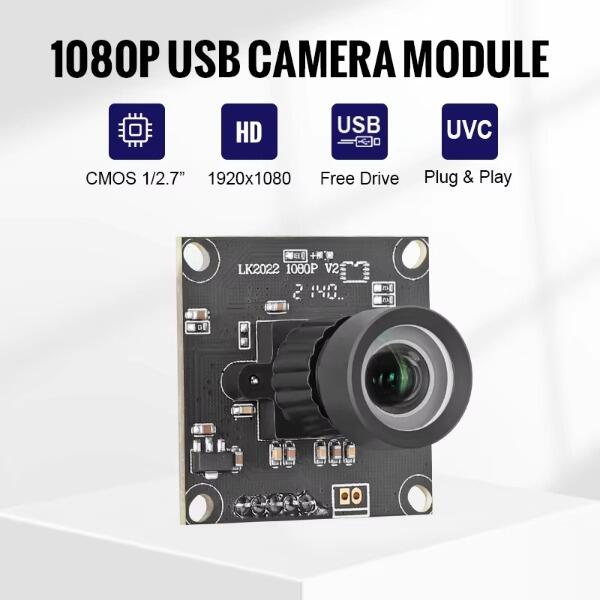 F22 1080P 2MP USB Camera CMOS HD Wide Angle Mini Camera Module for Robot,Industrial Machine Vision details