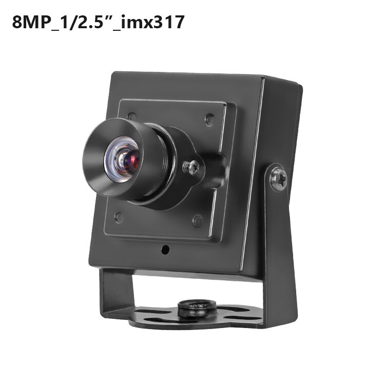 câmera Mini USB UHD imx317 8MP CMOS 30fps 4K UVC Plug and Play Câmera de Segurança para Controle Industrial