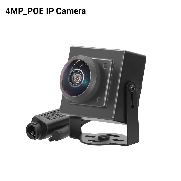 câmera IP de Segurança Mini HD com POE, Codificação H.265/H.264