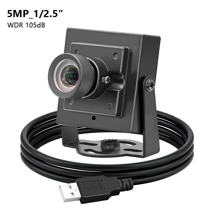PS5520 5MP Wide Dynamic USB Camera WDR 86dB CMOS 30FPS Android Mini Webcam za prepoznavanje lica, industrijsko vidno uređaj