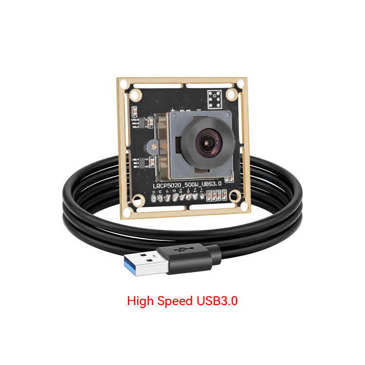 módulo de Câmera com Foco Automático de 5 MP, MJPG e YUY2, Resolução 1944P a 25 fps e 1080P a 60 fps, Câmera USB 3.0 de Alta Velocidade