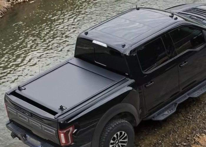 Which locking tonneau cover offers quick access to truck bed?
