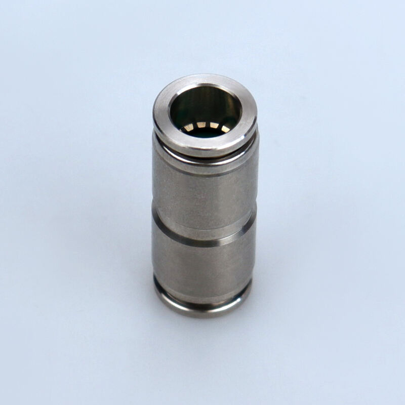 PU stainless steel straight-through joint