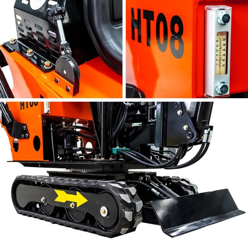Hightop HT08 Micro Excavator - Working Demo