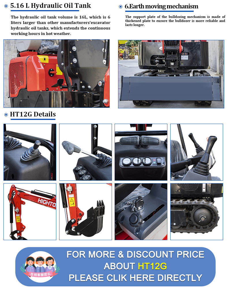 HT12G Mini Excavator 