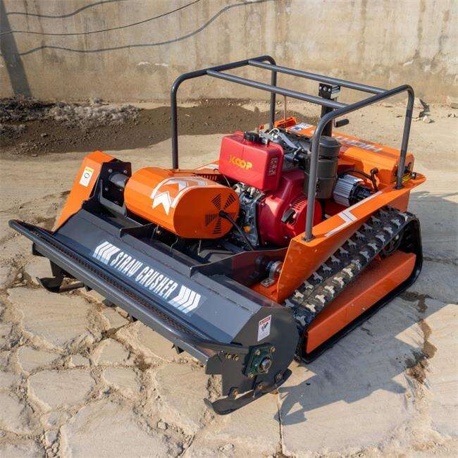 Præsenterer den nye HTM1200 græsslåmaskine