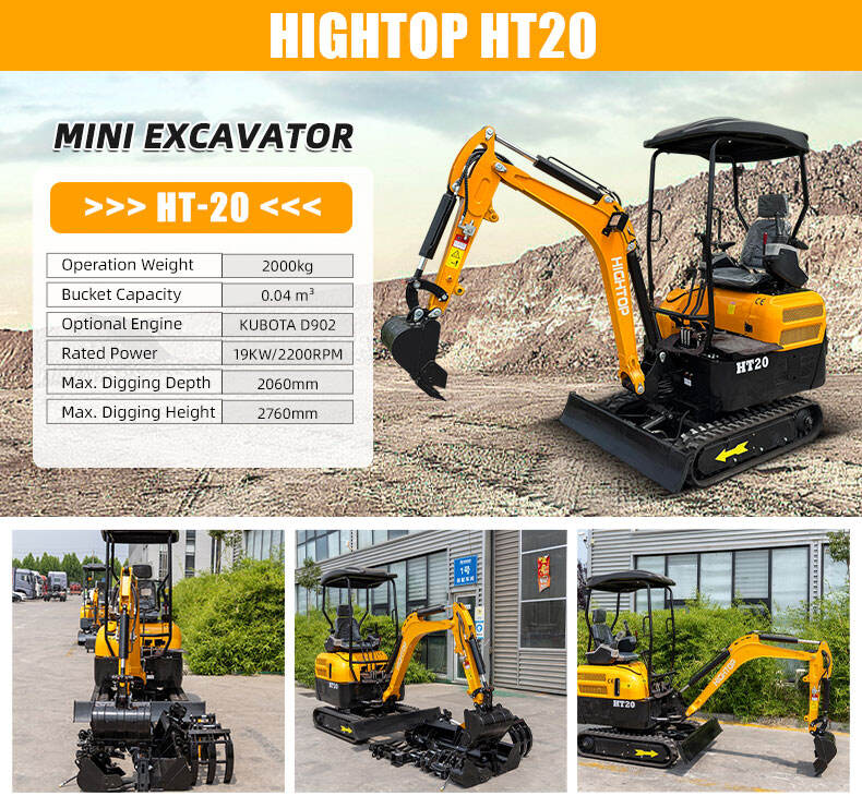 HT18L Mini Excavator