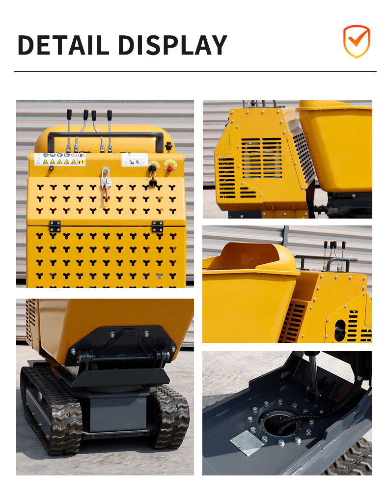 HTD1200 Rotation Mini Dumper