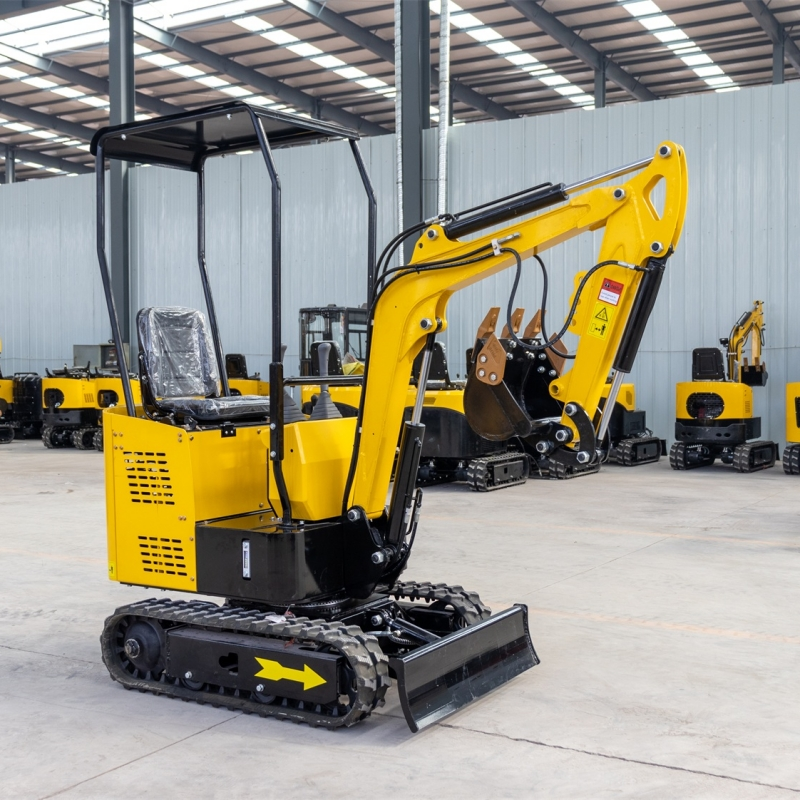 Compact Hydraulic Excavators: Power Meets Maneuverability