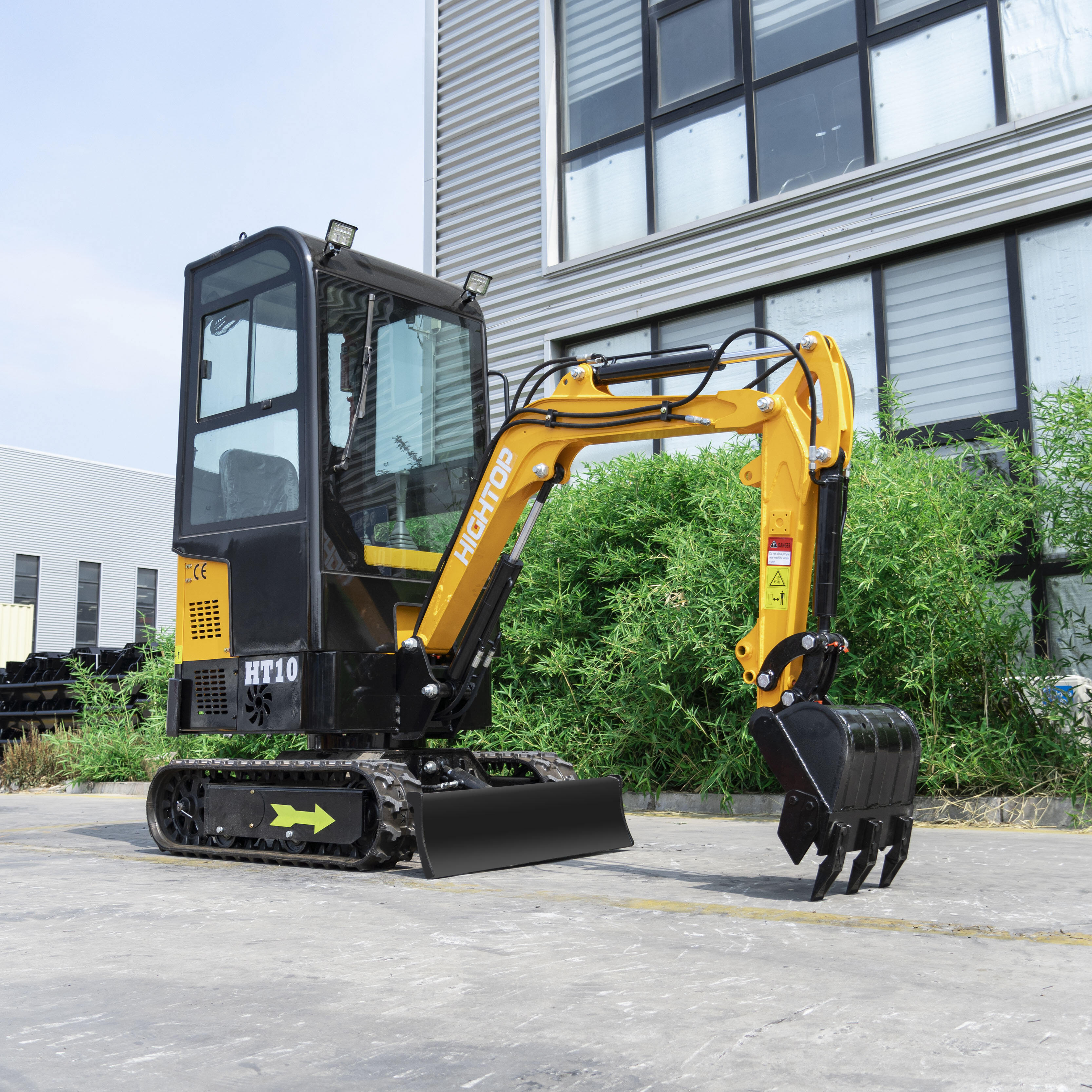 HT 10B Mini Excavator with Cab 