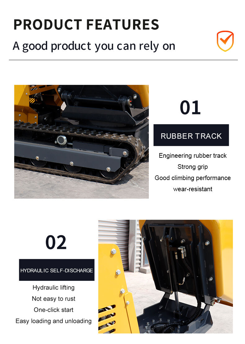 HTD1200 Rotation Mini Dumper