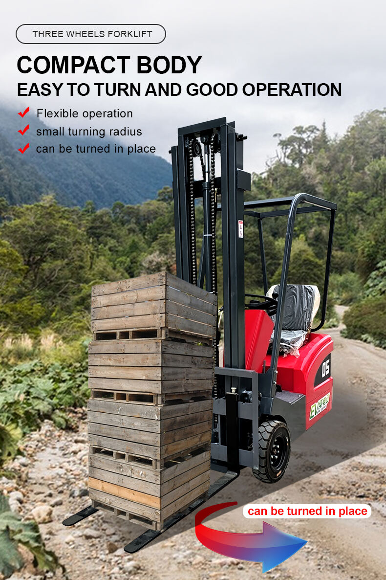 0.5T Three Wheels Forklift