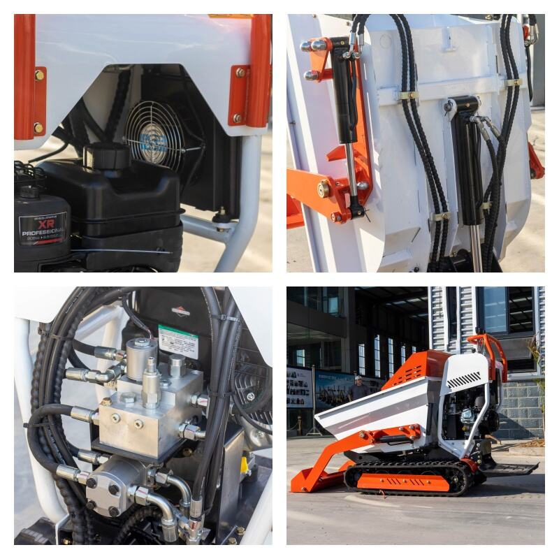 HT500-3 Mini Crawler Dumper
