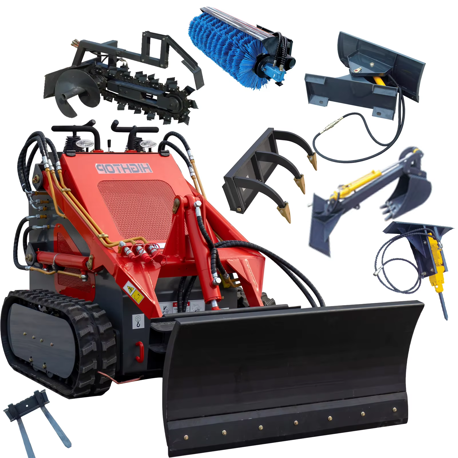 Adakah penggerudi skid steer jenis perayap lebih baik untuk medan kasar?