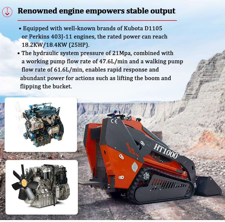 HT1000 skid steer loader