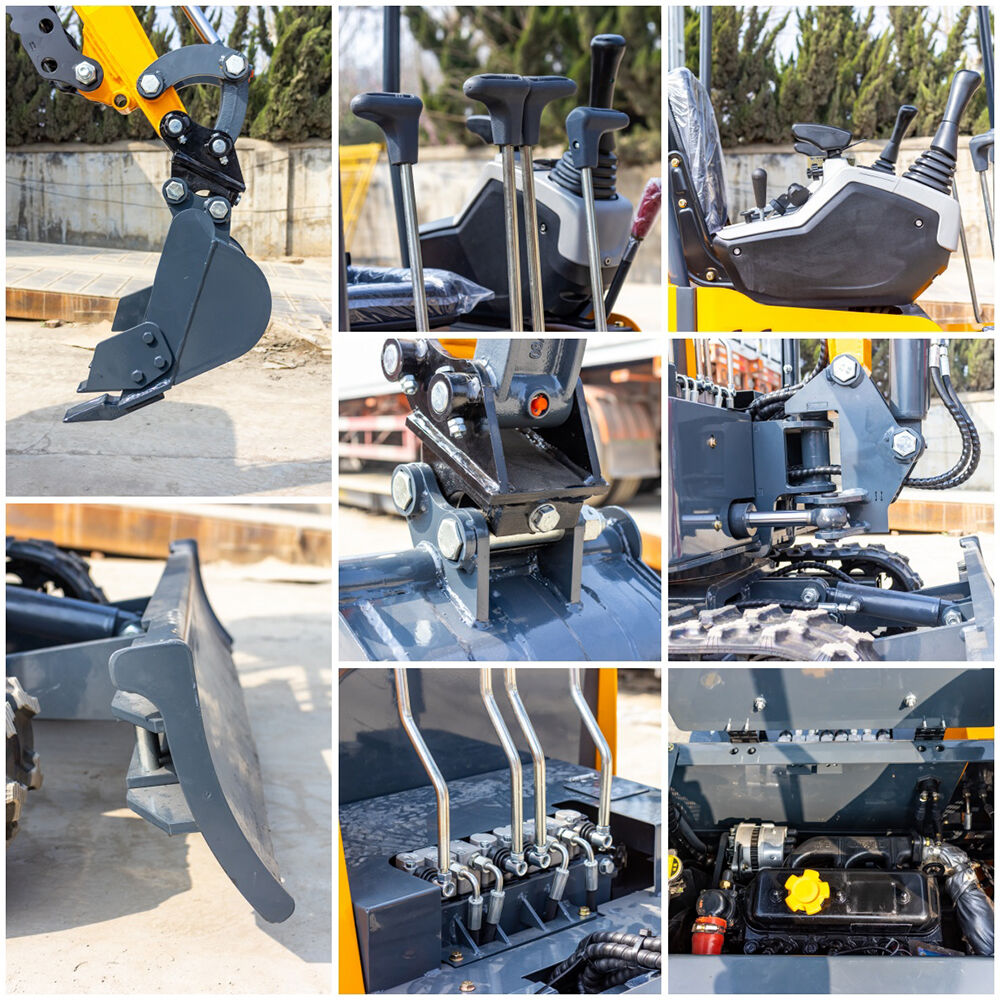 HT15 Mini Excavator – 1m Wide, Side Swing for Confined Spaces