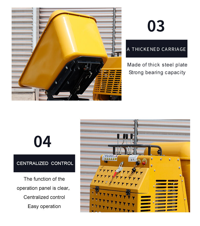 HTD1200 Rotation Mini Dumper