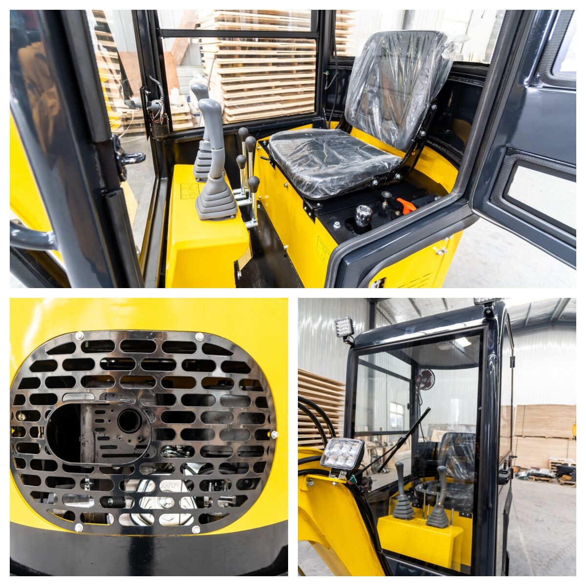 HT10 1ton mini excavator with Cabin