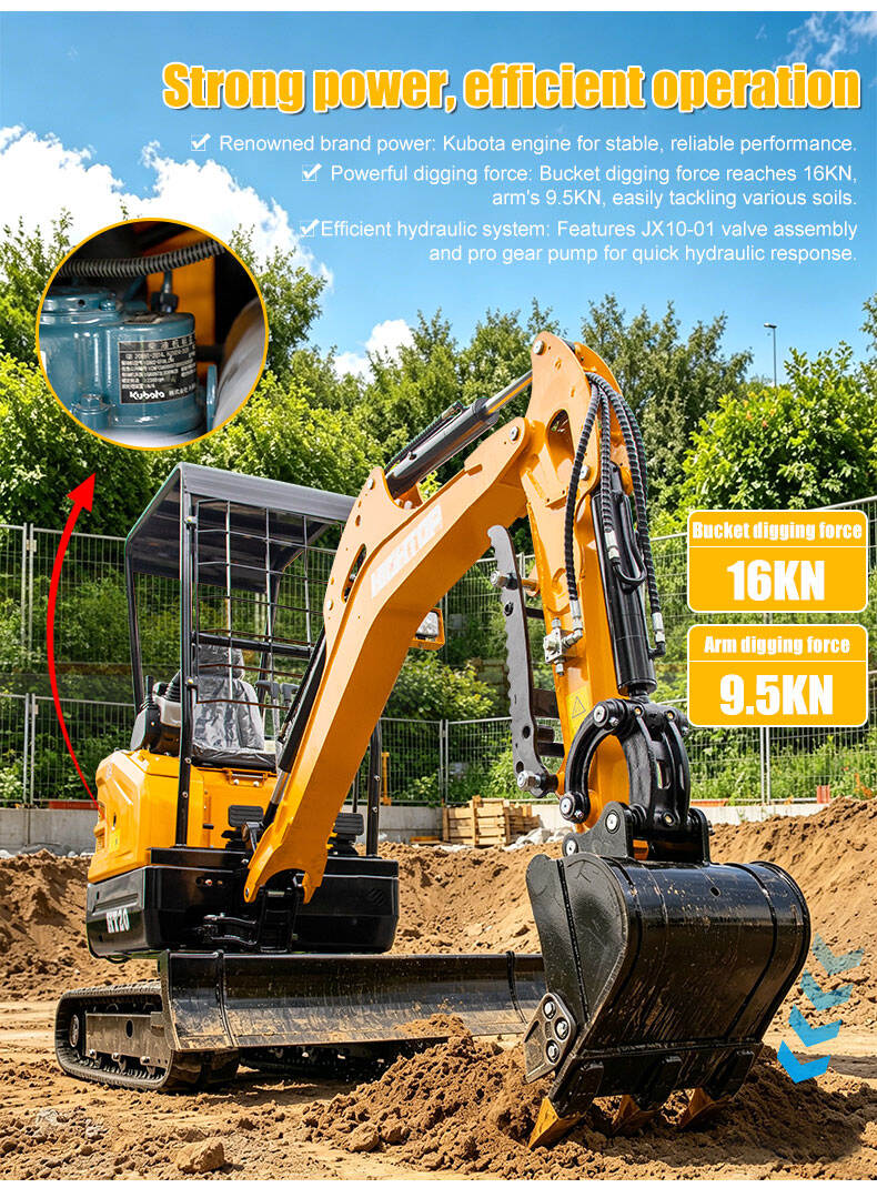 HT-20U Mini Excavator