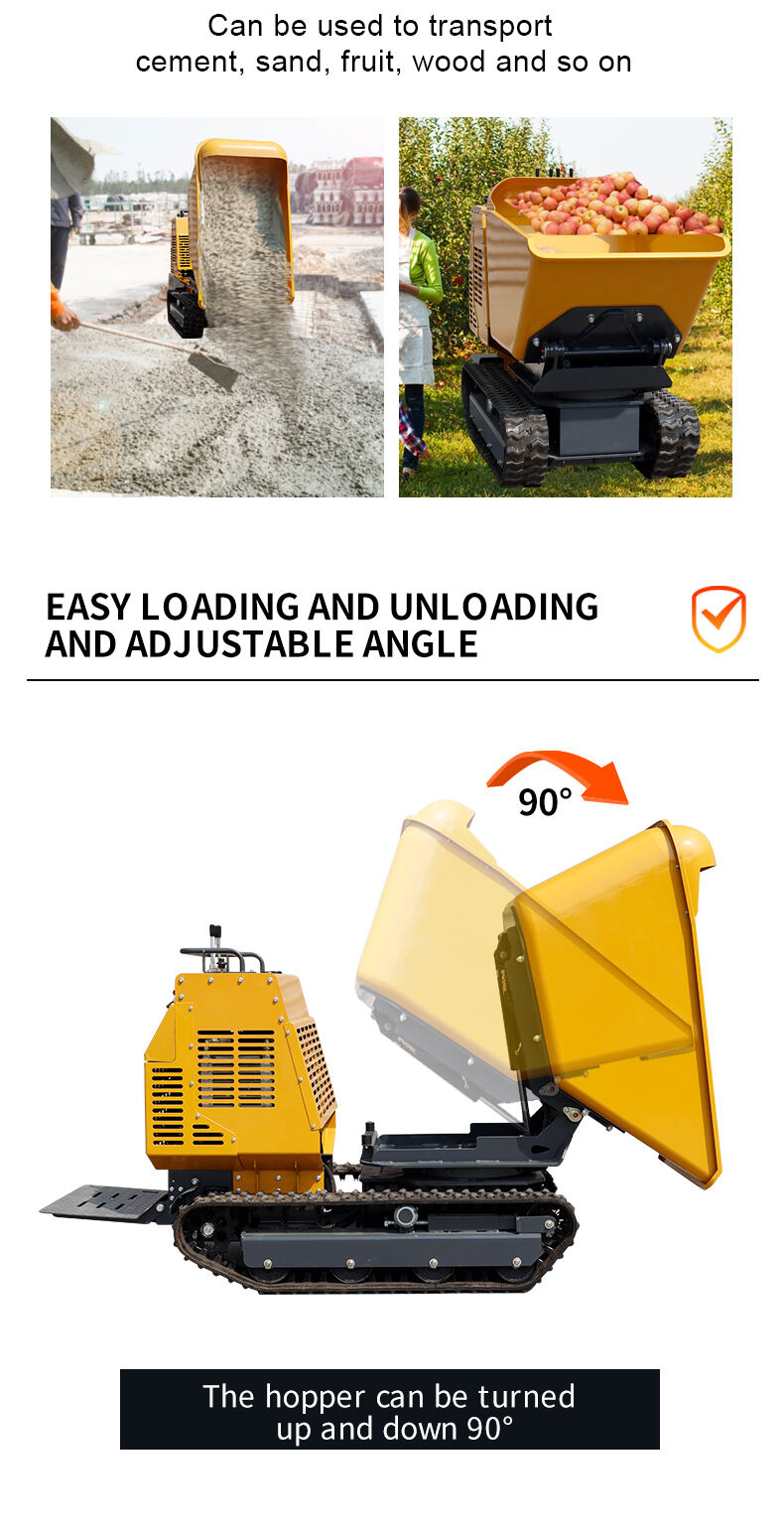 HTD1200 Rotation Mini Dumper