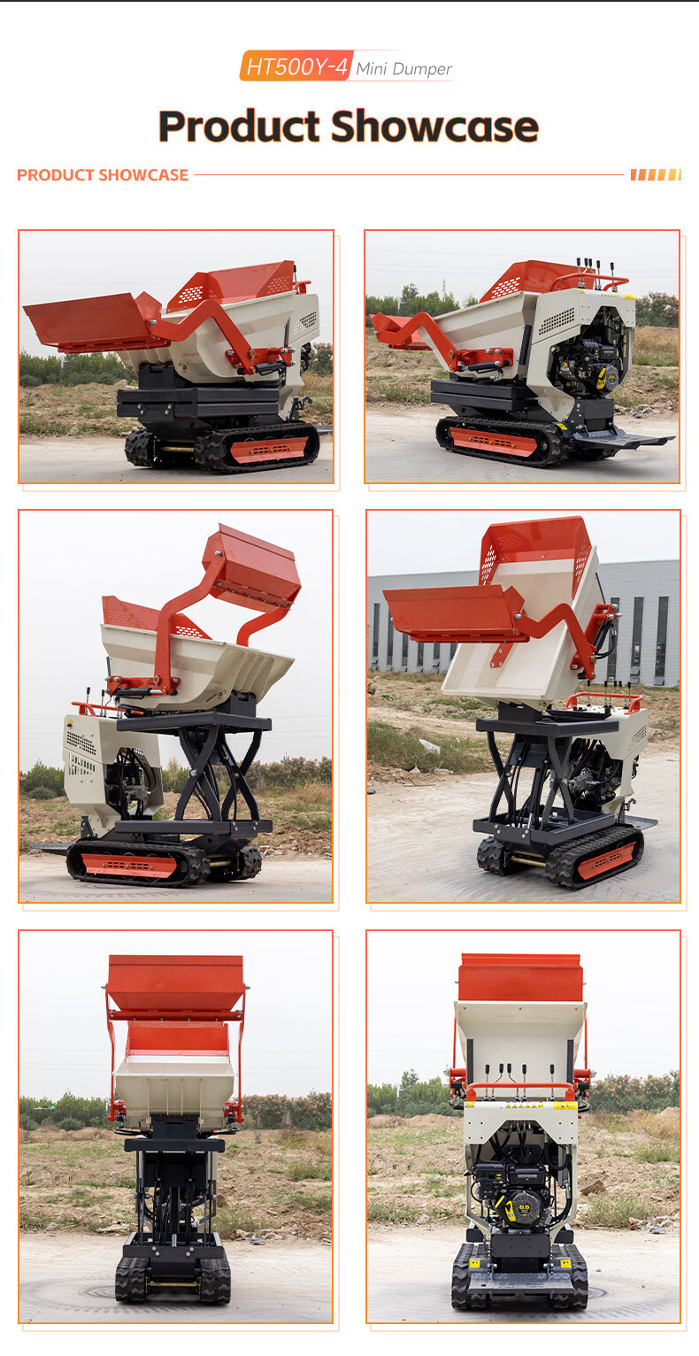 HT500Y-4 Lift Mini Dumper
