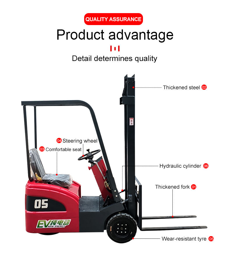 0.5T Three Wheels Forklift