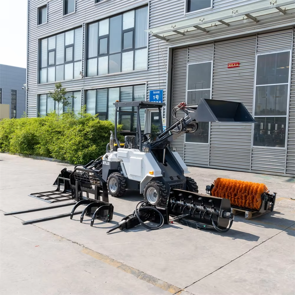 Како брзо променити прикључке за скid стеер.