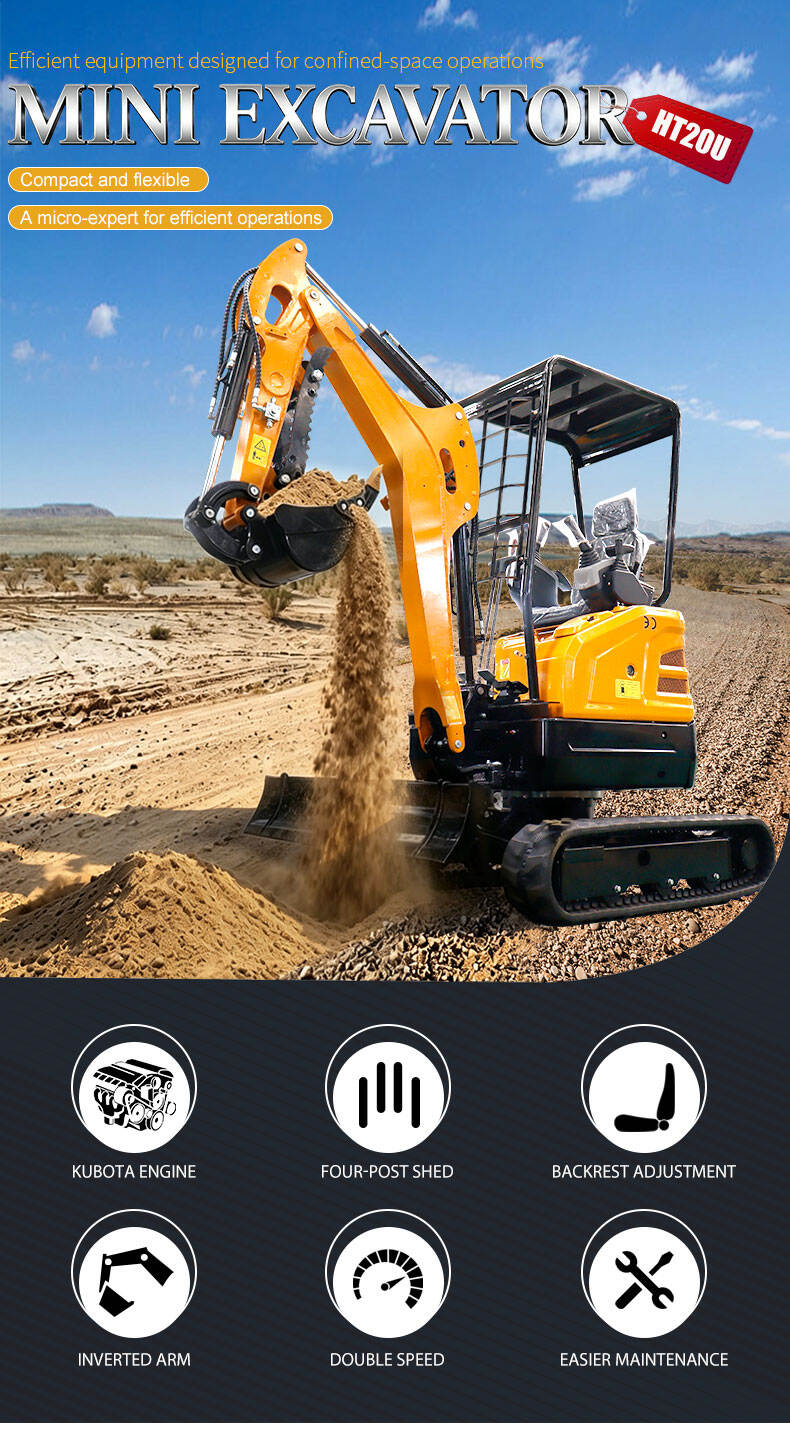 HT-20U Mini Excavator