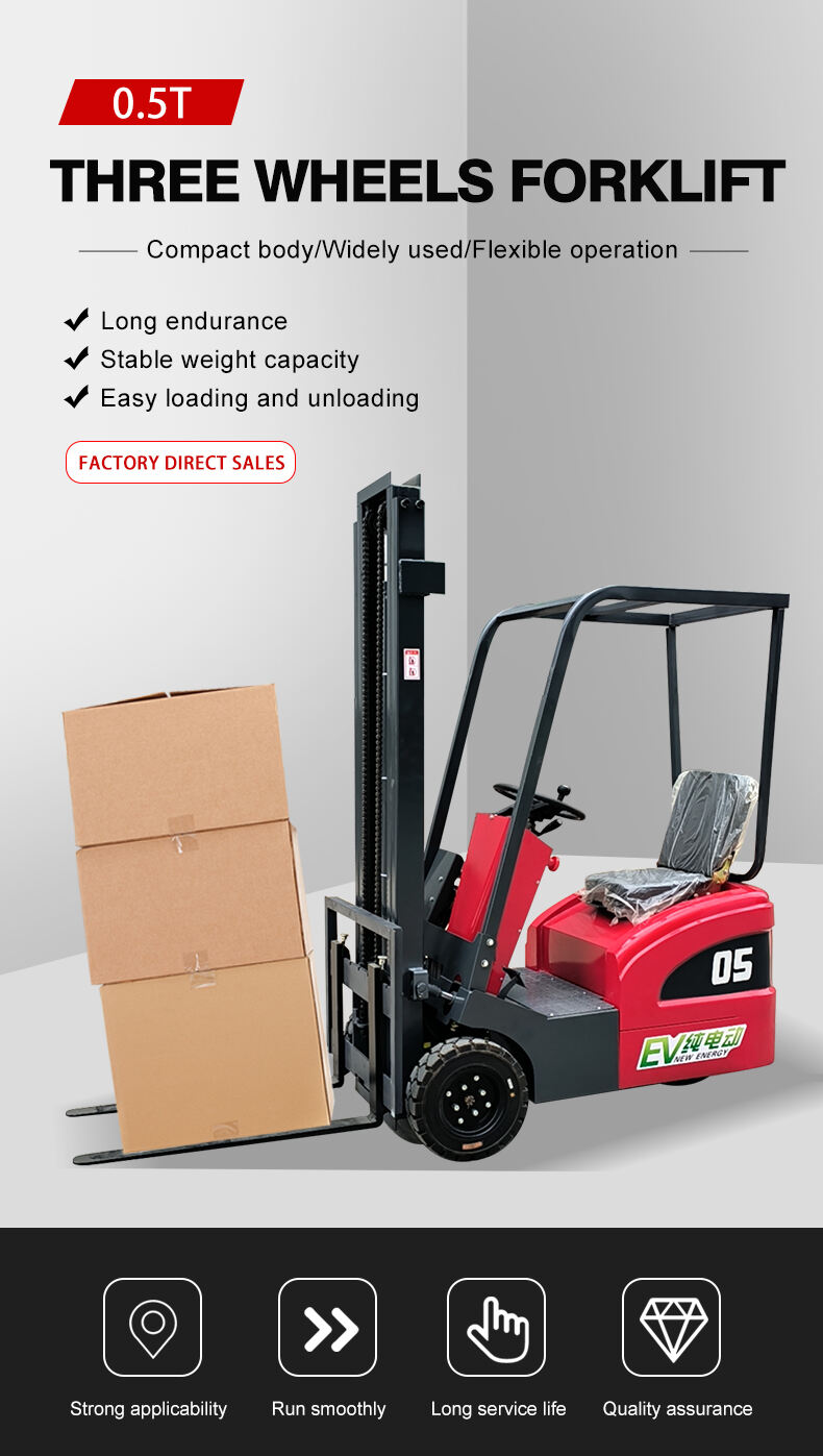 0.5T Three Wheels Forklift