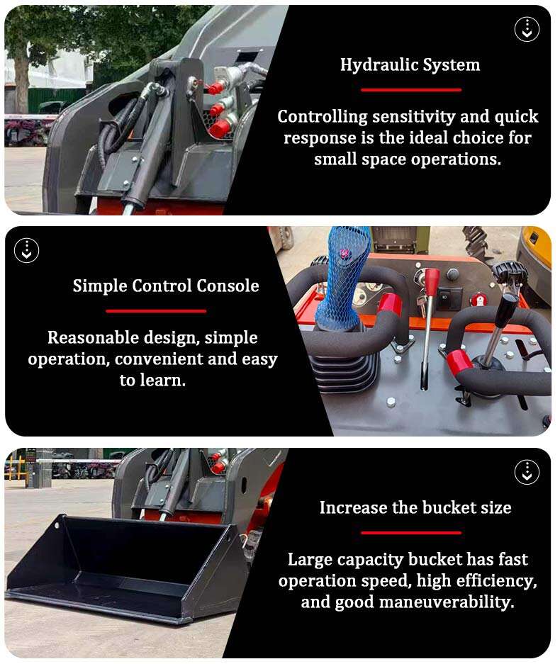 HT1000 skid steer loader