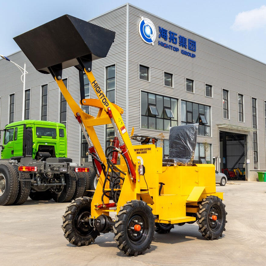 HTEL12 Electric Mini Loader | Wheel Loader