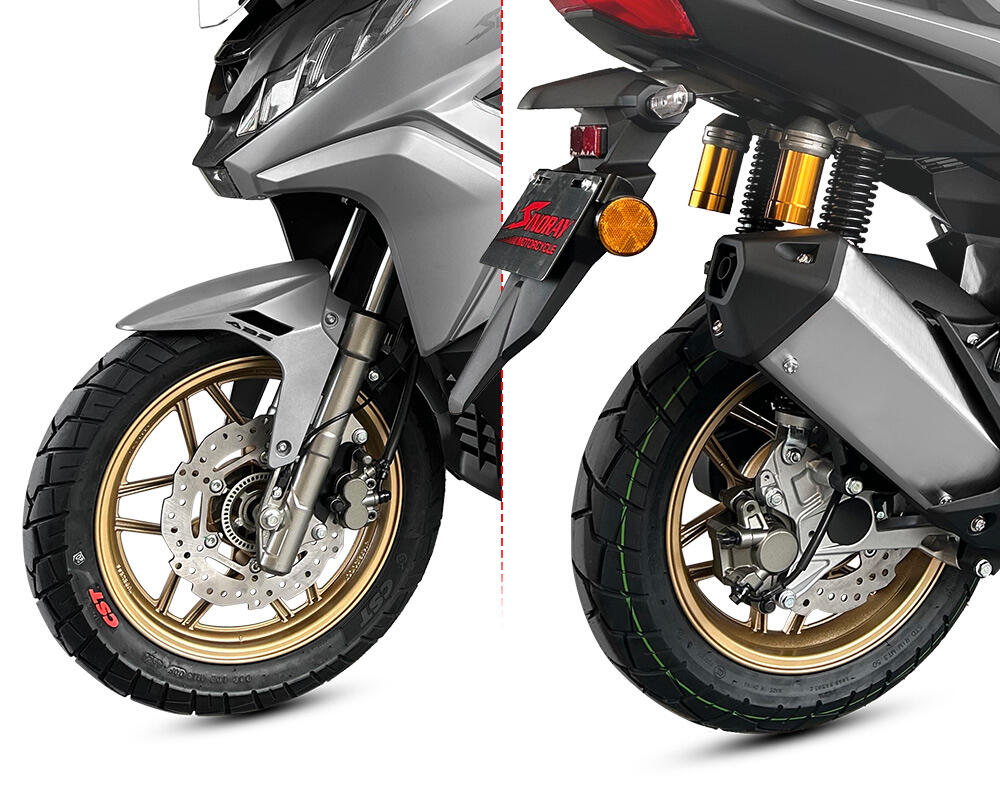 front & rear suspension