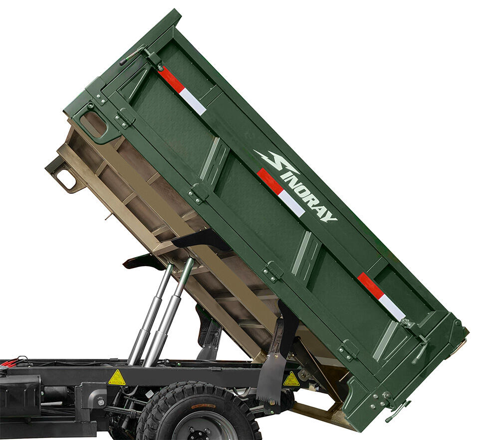 Thickened steel plate cargo box