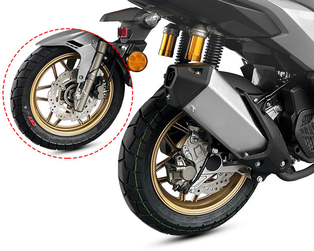 front & rear suspension