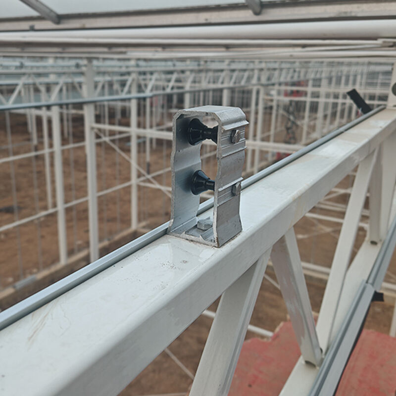 Aluminum alloy bracket for greenhouse