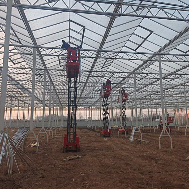 Greenhouse steel structure system