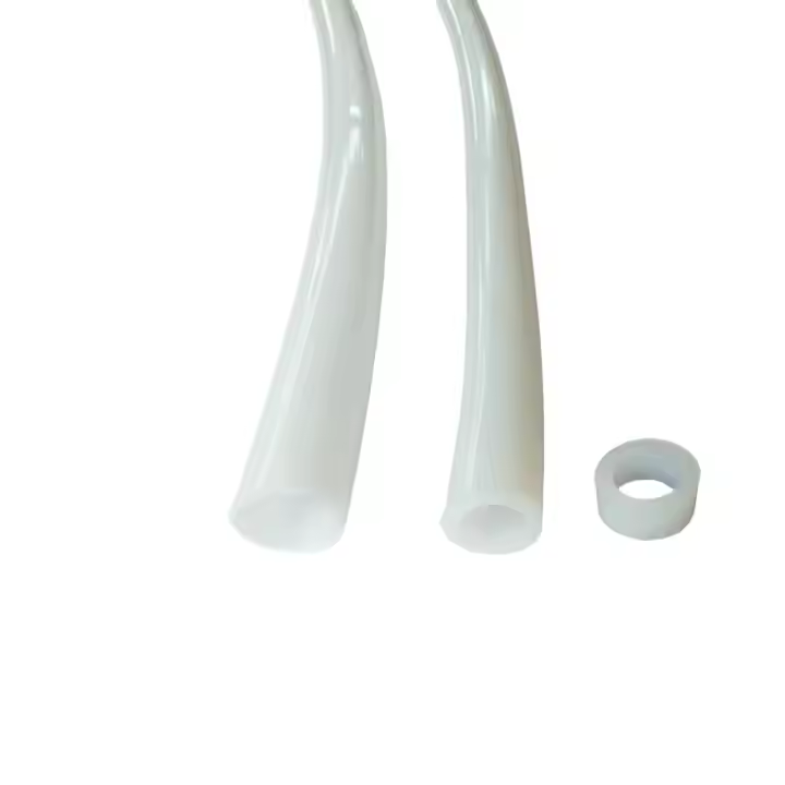 צינור PTFE טמפרטורה גבוהה פלסטיק קשיח צבע שקוף צינור תפלון פוליטטרהפלוורואתילן