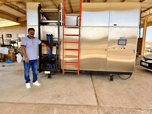 La tecnologia RCS di New Jiabao supporta l'agricoltura in ambiente desertico a Dubai grazie ai rifiuti organici convertiti