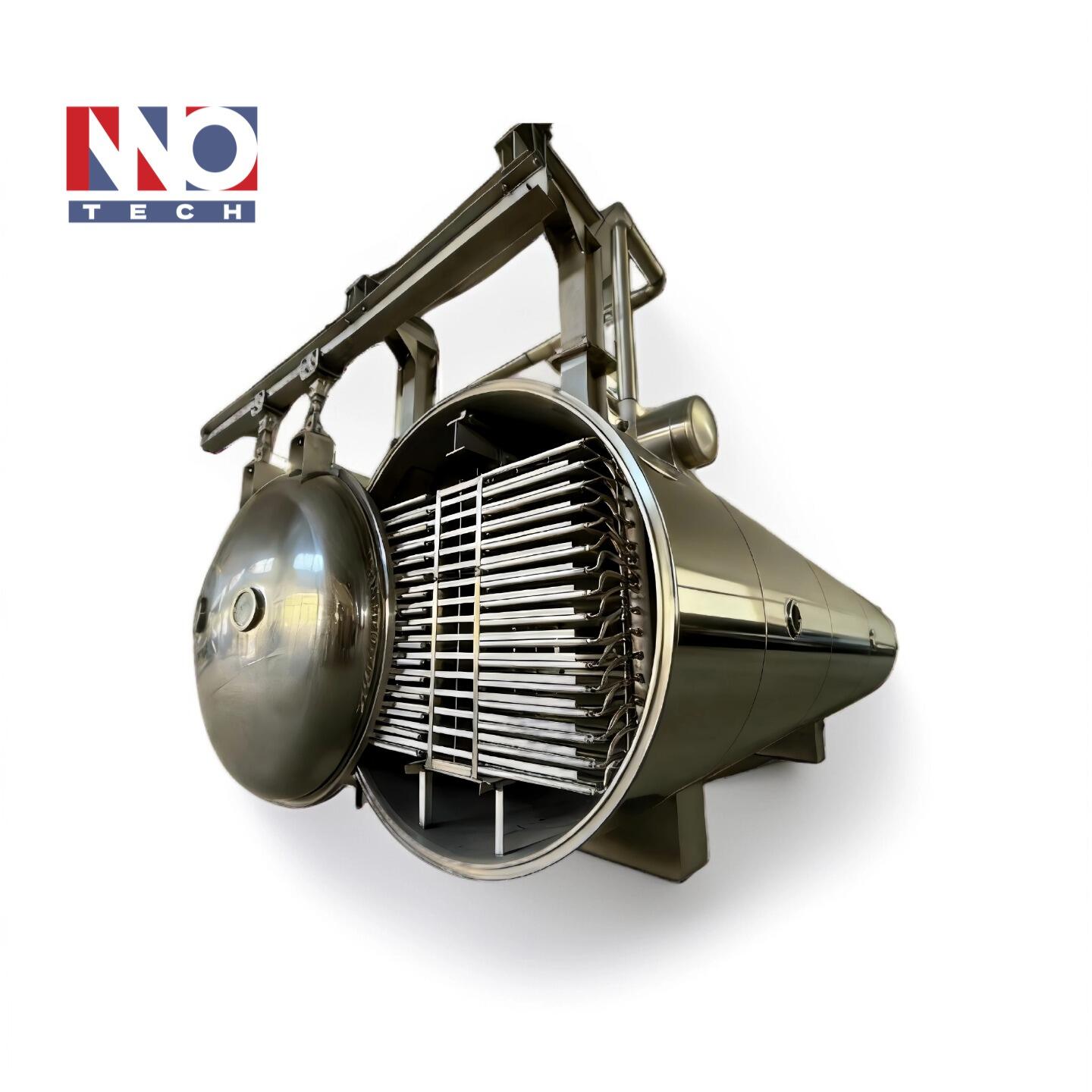 50㎡ Intelligent Freeze Dryer -70℃ Cold Trap & ≤10Pa Vacuum, 304 SS Auto Touch Screen for Pharma GMP and Liquid Foods