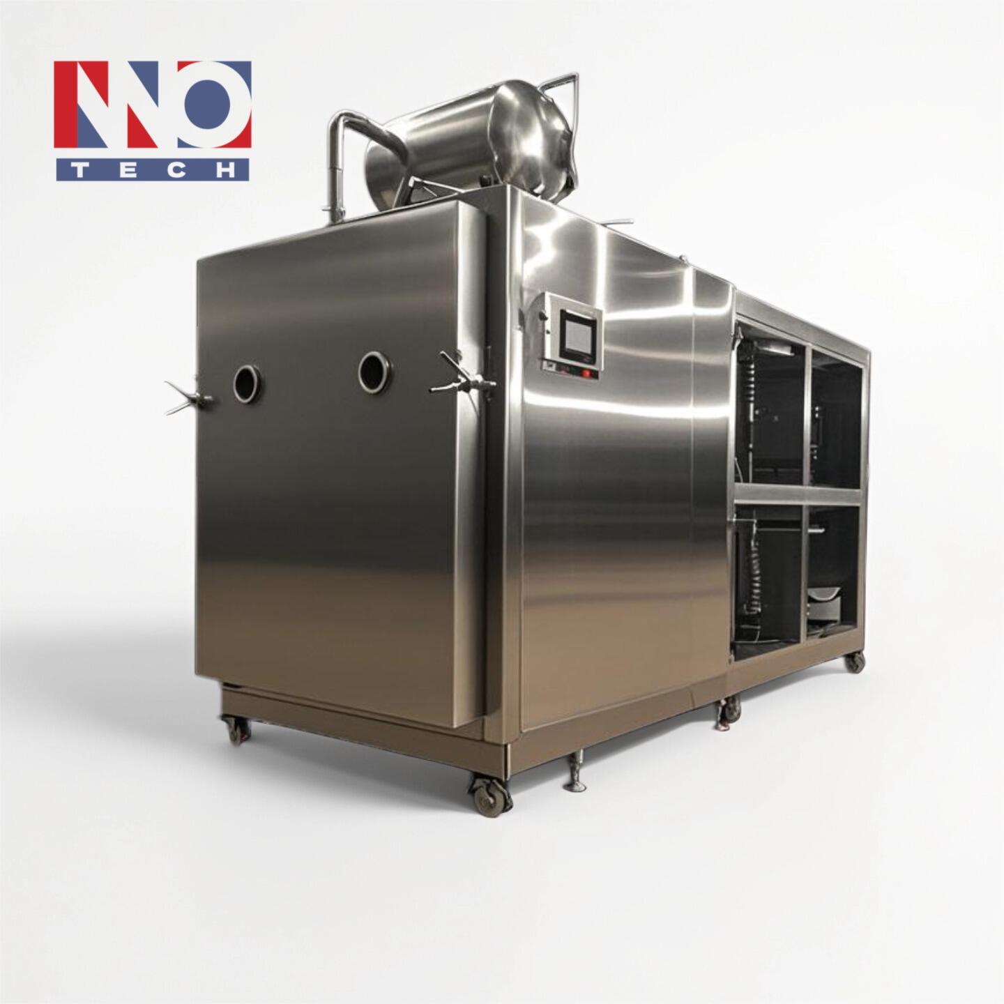 Compact 10㎡ Lyophilizer Freeze dryer - Auto CIP/SIP, , 304 SS for Cosmetics/Nutraceuticals/Herbal Extracts