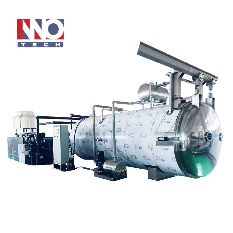 50㎡ Intelligent Freeze Dryer -70℃ Cold Trap & ≤10Pa Vacuum, 304 SS Auto Touch Screen for Pharma GMP and Liquid Foods