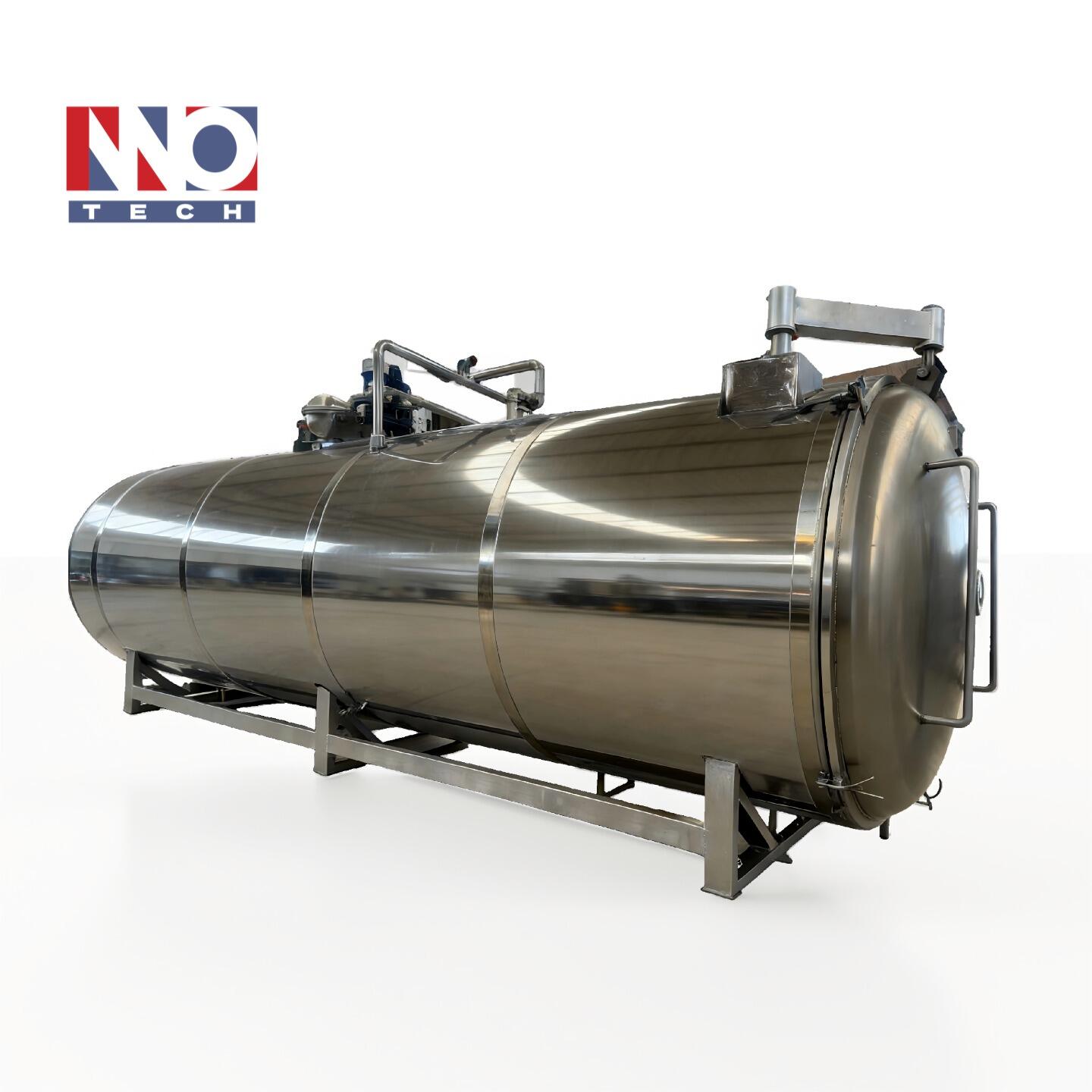 30㎡ Intelligent PLC Control Freeze Dryer - Fully Auto 304 SS Food Grade, -70℃ Rapid Industrial Freezing for Liquid & Solid Foods