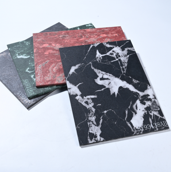 Sinkronizirani kameni dijelovi i ploče s drvenim uzorkom | Visokokvalitetne talijanske digitalno otisnute dekorativne ploče s miješanim uljem | Rubne trake iste boje | Kolekcija luksuznih ploča za namještaj bez boje