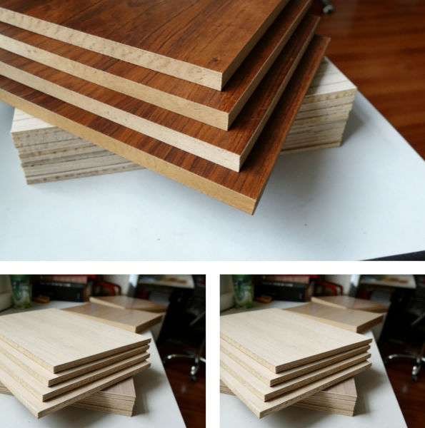 Фуниер партица плоча Чпиборд Величина 1220*2440Мм, Дебљина 16Мм, природно дрвено језгро Меламински фуниер За декорацију ормара